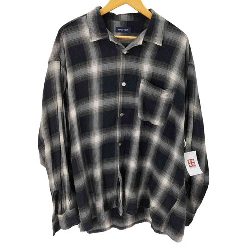 ノーティカ NAUTICA Washed Ombre Check Shirts オンブレ メンズ JPN:XL